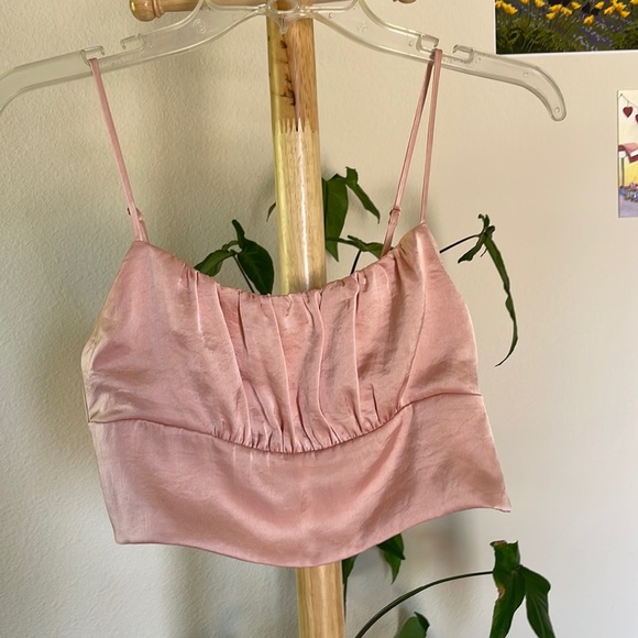 Aritzia Tops - Wilfred sonnet blouse in petal pink size xsmall